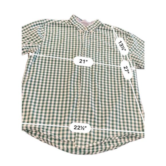 Tommy Hilfiger custom fit short sleeve Shirt Size XL - Picture 3 of 7